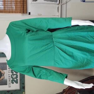 Worn once. Green dress